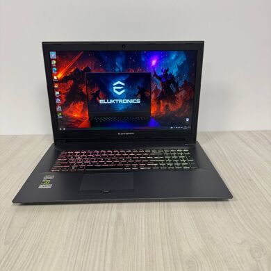 Ігровий ноутбук Eluktronics 17 N870HK / 17.3" (1920x1080) IPS / Intel Core i7-7700HQ (4 (8) ядра по 2.8 - 3.8 GHz) / 16 GB DDR4 / 512 GB SSD NVMe / nVidia GeForce GTX 1050 Ti, 4 GB GDDR5, 128-bit / WebCam