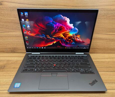Ноутбук-трансформер Lenovo ThinkPad x1 Yoga 4 th / 14" (1920x1080) IPS Touch / Intel Core i7-8565U (4 (8) ядра по 1.8 - 4.6 GHz) / 8 GB DDR3 / 512 GB SSD / Intel UHD Graphics / WebCam / TouchID / Windows 10 Ноутбук-трансформер Lenovo ThinkPad x1 Yoga 4 th / 14" (1920x1080) IPS Touch / Intel Core i7-8565U (4 (8) ядра по 1.8 - 4.6 GHz) / 8 GB DDR3 / 512 GB SSD / Intel UHD Graphics / WebCam / TouchID / Windows 10