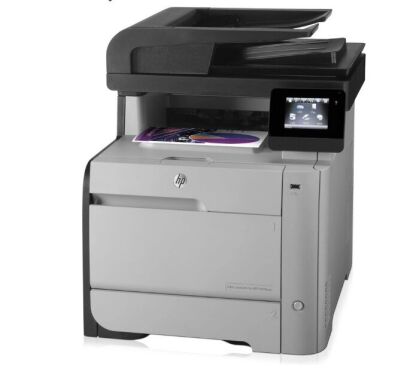 МФУ HP Color LaserJet Pro M476nw / Лазерная цветная печать / 600x600 dpi / A4 / 21 стр/мин / USB 2.0, Ethernet / WiFi