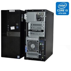 Компьютер Б-класс Dell OptiPlex 5040 Tower / Intel Core i5-6500 (4 ядра по 3.2 - 3.6 GHz) / 4 GB DDR3 / 64 GB SSD / Intel HD Graphics 530 / Windows 11 Pro