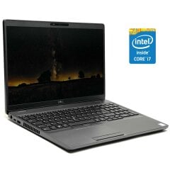 Ноутбук Б-класс Dell Latitude 5500 / 15.6" (1366x768) TN / Intel Core i7-8665U (4 (8) ядра по 1.9 - 4.8 GHz) / 8 GB DDR4 / 256 GB SSD NVMe / Intel UHD Graphics 620 / WebCam