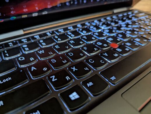 Ноутбук-трансформер Lenovo ThinkPad x1 Yoga 4 th / 14" (1920x1080) IPS Touch / Intel Core i7-8565U (4 (8) ядра по 1.8 - 4.6 GHz) / 8 GB DDR3 / 512 GB SSD / Intel UHD Graphics / WebCam / TouchID / Windows 10 Ноутбук-трансформер Lenovo ThinkPad x1 Yoga 4 th / 14" (1920x1080) IPS Touch / Intel Core i7-8565U (4 (8) ядра по 1.8 - 4.6 GHz) / 8 GB DDR3 / 512 GB SSD / Intel UHD Graphics / WebCam / TouchID / Windows 10