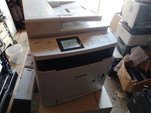 МФУ Canon i-SENSYS MF411dw / Лазерная монохромная печать / 1200x1200 dpi / A4 / 33 стр/мин / USB 2.0, Ethernet, Wi-Fi / Дуплекс