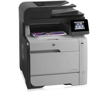 МФУ HP Color LaserJet Pro M476nw / Лазерная цветная печать / 600x600 dpi / A4 / 21 стр/мин / USB 2.0, Ethernet / WiFi