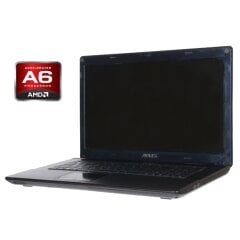 Ноутбук Б-клас Asus K73T / 17.3" (1600x900) TN / AMD A6-3400M (4 ядра по 1.4 - 2.3 GHz) / 8 GB DDR3 / 240 GB SSD + 500 GB HDD / AMD Radeon HD 6520G Graphics / WebCam / Win 7