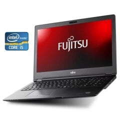Ноутбук Fujitsu LifeBook U758 / 15.6" (1920x1080) IPS / Intel Core i5-8250U (4 (8) ядра по 1.6 - 3.4 GHz) / 8 GB DDR4 / 256 GB SSD / Intel UHD Graphics 620 / WebCam / Win 11 Pro