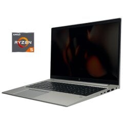 Ультрабук Б-класс HP EliteBook 855 G7 / 15.6" (1920x1080) IPS / AMD Ryzen 5 Pro 4650U (6 (12) ядер по 2.1 - 4.0 GHz) / 16 GB DDR4 / 256 GB SSD / AMD Radeon RX Vega 6 Graphics / WebCam / Win 10 Pro