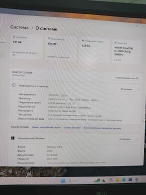 Комп'ютер Dell OptiPlex 3050 SFF / Intel Core i5-7400 (4 ядра по 3.0 - 3.5 GHz) / 8 GB DDR4 / 256 GB SSD + 320 GB HDD / Intel HD Graphics 630 / DVD-ROM / Windows 11 Pro