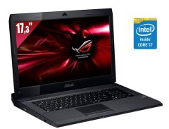 Ноутбук Asus ROG G73S / 17.3" (1366x768) TN / Intel Core i7-2630QM (4 (8) ядра по 2.0 - 2.9 GHz) / 8 GB DDR3 / 240 GB SSD / Intel HD Graphics 3000 / WebCam / DVD-RW / Win 10 Pro / Цена указана с НДС
