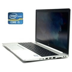 Ультрабук Б-класс HP EliteBook 850 G5 / 15.6" (1920x1080) IPS / Intel Core i5-7300U (2 (4) ядер по 2.6 - 3.5 GHz) / 8 GB DDR4 / 256 GB SSD / Intel HD Graphics 620 / WebCam / Win 10 Pro