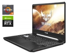 Ігровий ноутбук Asus TUF Gaming FX505DV / 15.6" (1920x1080) IPS / AMD Ryzen 5 3550H (4 (8) ядра по 2.1 - 3.7 GHz) / 16 GB DDR4 / 512 GB SSD / nVidia GeForce RTX 2060, 6 GB GDDR6, 192-bit / WebCam / Win 10