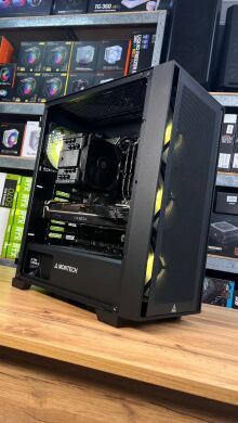 Сборка под заказ: новый игровой ПК Montech Air 1000 Premium Black Tower / AMD Ryzen 5 7500F (6 (12) ядер по 3.7 - 5.0 GHz) / 32 GB DDR5 / 1000 GB SSD M.2 / AMD Radeon RX 6700 XT, 12 GB GDDR6, 192-bit / 750W Сборка под заказ: новый игровой ПК Montech Air 1000 Premium Black Tower / AMD Ryzen 5 7500F (6 (12) ядер по 3.7 - 5.0 GHz) / 32 GB DDR5 / 1000 GB SSD M.2 / AMD Radeon RX 6700 XT, 12 GB GDDR6, 192-bit / 750W