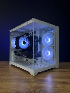 Сборка под заказ: игровой ПК Gamdias Aura GC10M ARGB White Tower / AMD Ryzen 5 5600 (6 (12) ядер по 3.5 - 4.4 GHz) / 16 GB DDR4 / 1000 GB SSD M.2 / nVidia GeForce RTX 3070, 8 GB GDDR6, 256-bit / 650W Сборка под заказ: игровой ПК Gamdias Aura GC10M ARGB White Tower / AMD Ryzen 5 5600 (6 (12) ядер по 3.5 - 4.4 GHz) / 16 GB DDR4 / 1000 GB SSD M.2 / nVidia GeForce RTX 3070, 8 GB GDDR6, 256-bit / 650W