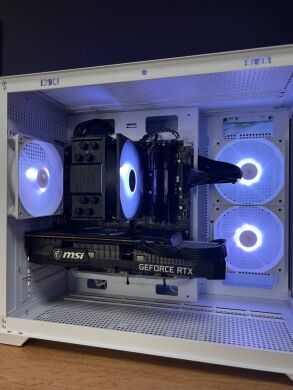 Сборка под заказ: игровой ПК Gamdias Aura GC10M ARGB White Tower / AMD Ryzen 5 5600 (6 (12) ядер по 3.5 - 4.4 GHz) / 16 GB DDR4 / 1000 GB SSD M.2 / nVidia GeForce RTX 3070, 8 GB GDDR6, 256-bit / 650W Сборка под заказ: игровой ПК Gamdias Aura GC10M ARGB White Tower / AMD Ryzen 5 5600 (6 (12) ядер по 3.5 - 4.4 GHz) / 16 GB DDR4 / 1000 GB SSD M.2 / nVidia GeForce RTX 3070, 8 GB GDDR6, 256-bit / 650W