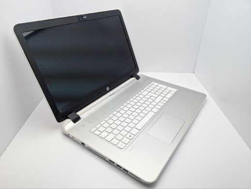 Ноутбук HP 17-1245ng / 17.3" (1600x900) TN / AMD A6-6310 (4 ядра по 1.8 - 2.4 GHz) / 8 GB DDR3 / 120 GB SSD / AMD Radeon R4 Graphics / WebCam / DVD-ROM