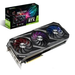 Дискретна відеокарта Asus GeForce RTX 3070 ROG Strix Gaming, 8 GB GDDR6, 256-bit / 2x HDMI, 3x DisplayPort / (ROG-STRIX-RTX3070-8G-GAMING)