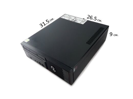 Fujitsu c710 SFF / Intel Core i5-2400 (4 ядра по 3.1GHz) / 8GB DDR3 / 500 GB HDD / AMD Radeon HD 6450 1GB / USB 3.0