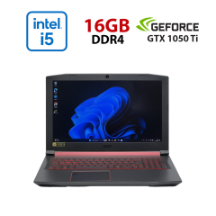 Игровой ноутбук Б-класс Acer Nitro 5 AN515-53-55G9 / 15.6" (1920x1080) IPS / Intel Core i5-8300H (4 (8) ядра по 2.3 - 4.0 GHz) / 16 GB DDR4 / 960 GB SSD / nVidia GeForce GTX 1050 Ti, 4 GB GDDR5, 128-bit / WebCam