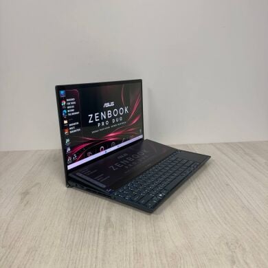Игровой ноутбук Asus ZenBook Pro Duo UX582Z / 15.6" (1920x1080) IPS Touch / Intel Core i9-12900H (14 (20) ядер по 2.5 - 5.0 GHz) / 32 GB DDR5 / 512 GB SSD NVMe / nVidia GeForce RTX 3060, 6 GB GDDR6, 192-bit / WebCam