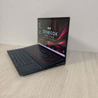 Игровой ноутбук Asus ZenBook Pro Duo UX582Z / 15.6" (1920x1080) IPS Touch / Intel Core i9-12900H (14 (20) ядер по 2.5 - 5.0 GHz) / 32 GB DDR5 / 512 GB SSD NVMe / nVidia GeForce RTX 3060, 6 GB GDDR6, 192-bit / WebCam