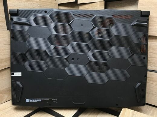 Игровой ноутбук Б-класс MSI Katana GF66 11UD / 15.6" (1920x1080) IPS / Intel Core i7-11800H (8 (16) ядер по 2.3 - 4.6 GHz) / 16 GB DDR4 / 256 GB SSD M.2 / nVidia GeForce RTX 3050 Ti, 4 GB GDDR6, 128-bit / WebCam