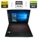 Игровой ноутбук Б-класс MSI Katana GF66 11UD / 15.6" (1920x1080) IPS / Intel Core i7-11800H (8 (16) ядер по 2.3 - 4.6 GHz) / 16 GB DDR4 / 256 GB SSD M.2 / nVidia GeForce RTX 3050 Ti, 4 GB GDDR6, 128-bit / WebCam купить