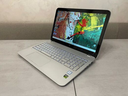 Ігровий ноутбук HP Envy 15-q493cl / 15.6" (1920x1080) IPS Touch / Intel Core i7-6700HQ (4 (8) ядер по 2.6 - 3.5 GHz) / 16 GB DDR3 / 256 GB SSD / nVidia GeForce GTX 950M, 4 GB DDR3, 128-bit / WebCam / HDMI