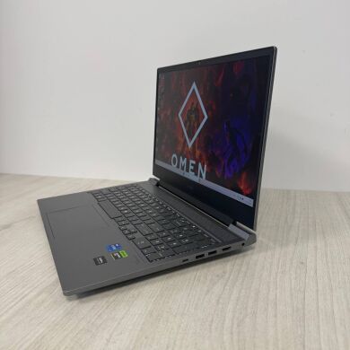 Ігровий ноутбук HP Omen 16-ae0001nr / 16.1" (1920x1080) IPS / Intel Core i7-14700HX (20 (28) ядер по 1.5 - 5.5&nbsp;GHz) / 16 GB DDR5 / 512 GB SSD / nVidia GeForce RTX 4070, 8 GB GDDR6, 128-bit / WebCam