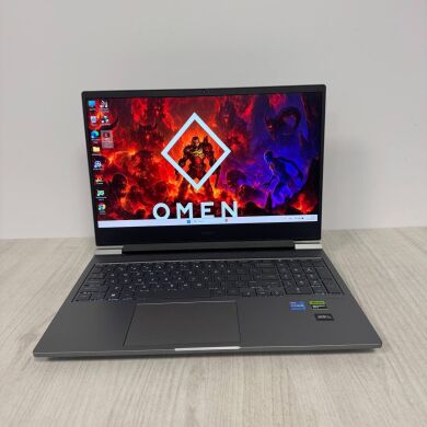 Ігровий ноутбук HP Omen 16-ae0001nr / 16.1" (1920x1080) IPS / Intel Core i7-14700HX (20 (28) ядер по 1.5 - 5.5&nbsp;GHz) / 16 GB DDR5 / 512 GB SSD / nVidia GeForce RTX 4070, 8 GB GDDR6, 128-bit / WebCam