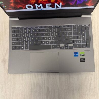 Ігровий ноутбук HP Omen 16-ae0001nr / 16.1" (1920x1080) IPS / Intel Core i7-14700HX (20 (28) ядер по 1.5 - 5.5&nbsp;GHz) / 16 GB DDR5 / 512 GB SSD / nVidia GeForce RTX 4070, 8 GB GDDR6, 128-bit / WebCam