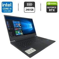 Игровой ноутбук HP Victus 15-fa2013dx / 15.6" (1920x1080) IPS / Intel Core i5-13420H (8 (12) ядер по 2.1 - 4.6 GHz) / 16 GB DDR4 / 240 GB SSD / nVidia GeForce RTX 3050, 6 GB GDDR6, 96-bit / WebCam