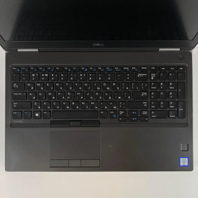 Мобільна робоча станція Б-клас Dell Precision 7540 / 15.6" (3840x2160) IPS / Intel Core i7-9850H (6 (12) ядер по 2.6 - 4.6 GHz) / 16 GB DDR4 / 512 GB SSD / nVidia Quadro T1000, 4 GB GDDR5, 128-bit / WebCam / TouchID