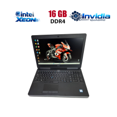 Мобильная рабочая станция Dell Precision 7510 / 15.6" (1920x1080) IPS / Intel Xeon E3-1545M v5 (4 (8) ядра по 2.9 - 3.8 GHz) / 16 GB DDR4 / 256 GB SSD / nVidia Quadro M1000M, 4 GB GDDR5, 128-bit / WebCam