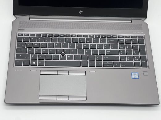 Мобільна робоча станція HP ZBook 15 G6 / 15.6" (1920x1080) IPS / Intel Core i7-9850H (6 (12) ядра по 2.6 - 4.6 GHz) / 32 GB DDR4 / 480 GB SSD M.2 / nVidia Quadro T1000, 4 GB GDDR5, 128-bit / WebCam