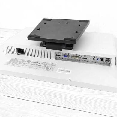 Монітор NEC MultiSync EA244WMi / 24" (1920x1200) IPS / USB-Hub, VGA, DVI, HDMI, DisplayPort, Audio / Вбудовані колонки 2x 1W / VESA 100x100 + Кабелі (VGA, DVI, HDMI, DisplayPort на вибір) та живлення в комплекті
