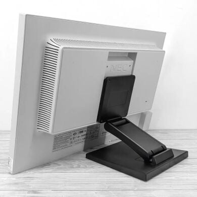 Монітор NEC MultiSync EA244WMi / 24" (1920x1200) IPS / USB-Hub, VGA, DVI, HDMI, DisplayPort, Audio / Вбудовані колонки 2x 1W / VESA 100x100 + Кабелі (VGA, DVI, HDMI, DisplayPort на вибір) та живлення в комплекті