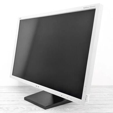 Монітор NEC MultiSync EA244WMi / 24" (1920x1200) IPS / USB-Hub, VGA, DVI, HDMI, DisplayPort, Audio / Вбудовані колонки 2x 1W / VESA 100x100 + Кабелі (VGA, DVI, HDMI, DisplayPort на вибір) та живлення в комплекті