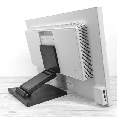 Монітор NEC MultiSync EA244WMi / 24" (1920x1200) IPS / USB-Hub, VGA, DVI, HDMI, DisplayPort, Audio / Вбудовані колонки 2x 1W / VESA 100x100 + Кабелі (VGA, DVI, HDMI, DisplayPort на вибір) та живлення в комплекті