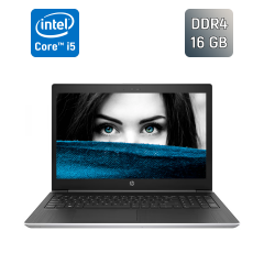 Ноутбук Б-класс HP ProBook 450 G5 / 15.6" (1920x1080) IPS / Intel Core i5-8250U (4 (8) ядра по 1.6 - 3.4 GHz) / 16 GB DDR4 / 192 GB SSD / Intel UHD Graphics 620 / WebCam / Fingerprint