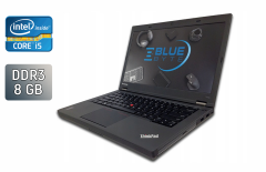 Ноутбук Б-клас Lenovo ThinkPad T440p / 14" (1366x768) TN / Intel Core i5-4200U (2 (4) ядра по 1.6 - 2.6 GHz) / 8 GB DDR3 / 240 GB SSD / Intel HD Graphics 4400 / WebCam / Windows 10