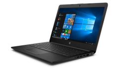 Ноутбук HP 14-cm0045nr / 14" (1366x768) TN LED / AMD E2-9000e (2 ядра по 1.5 -2.0 GHz) / 4 GB DDR3 / 320 GB HDD / WebCam / USB 3.1 / HDMI