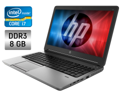 Ноутбук HP ProBook 650 G1 / 15.6" (1920x1080) TN / Intel Core i7-4800MQ (4 (8) ядра по 2.7 - 3.7 GHz) / 8 GB DDR3 / 240 GB SSD / Intel HD Graphics 4600 / WebCam / Fingerprint / Windows 10