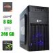 Новый компьютер Prime Qube QB20A U3 Tower / AMD Ryzen 5 3600 (6 (12) ядра по 3.6 - 4.2 GHz) / 8 GB DDR4 / 240 GB SSD / nVidia GeForce GT 710, 2 GB DDR3, 64-bit / 400W 