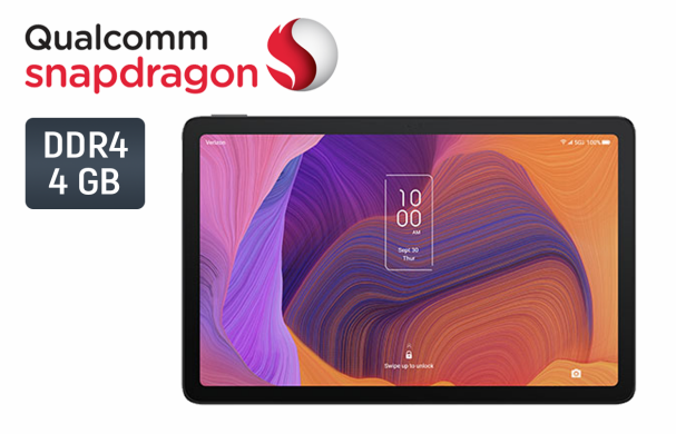 Планшет TCL Tab Pro 9198S / 10.4" (2000x1200) IPS / Qualcomm Snapdragon 480 (8 ядер по 1.8 - 2.0) / 4 GB DDR4 / 64 GB SSD / Qualcomm Adreno 619 / WebCam / Android