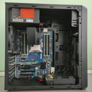 Робоча станція Vinga Tower / Intel Xeon E5-1650 v4 (6 (12) ядра по 3.6 - 4.0 GHz) / 64 GB DDR4 / 1 TB HDD / nVidia Quadro K600, 1 GB DDR3, 128-bit / 650W