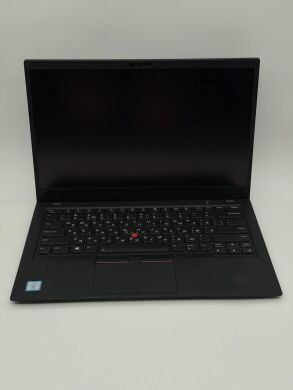 Ультрабук Б-класс Lenovo ThinkPad X1 Carbon 6th Gen / 14" (1920x1080) IPS Touch / Intel Core i7-8650U (4 (8) ядра по 1.9 - 4.2 GHz) / 16 GB DDR4 / 256 GB SSD / Intel UHD Graphics 620 / WebCam Ультрабук Б-класс Lenovo ThinkPad X1 Carbon 6th Gen / 14" (1920x1080) IPS Touch / Intel Core i7-8650U (4 (8) ядра по 1.9 - 4.2 GHz) / 16 GB DDR4 / 256 GB SSD / Intel UHD Graphics 620 / WebCam