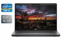 Ультрабук Dell Latitude 5400 / 14" (1920x1080) IPS / Intel Core i5-8265U (4 (8) ядра по 1.6 - 3.9 GHz) / 16 GB DDR4 / 512 GB SSD / Intel UHD Graphics 620 / WebCam / Windows 10
