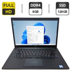 Ультрабук Dell Latitude 7480 / 14" (1920x1080) TN / Intel Core i5-8350U (4 (8) ядра по 1.7 - 3.6 GHz) / 8 GB DDR4 / 128 GB SSD / Intel HD Graphics 520 / WebCam