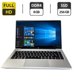 Ультрабук HP EliteBook 645 G9 / 14" (1920x1080) IPS / AMD Ryzen 5 Pro 5675U (6 (12) ядер по 2.3 - 4.3 GHz) / 8 GB DDR4 / 256 GB SSD / AMD Radeon RX Vega 7 / WebCam
