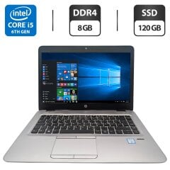 Ультрабук HP EliteBook 840 G3 / 14" (1366x768) TN / Intel Core i5-6300U (2 (4) ядра по 2.4 - 3.0 GHz) / 8 GB DDR4 / 120 GB SSD / Intel HD Graphics 520 / WebCam